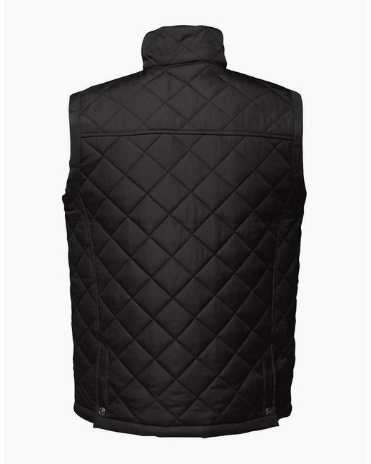 Regatta Black Professional Quilted Body Warmer for men