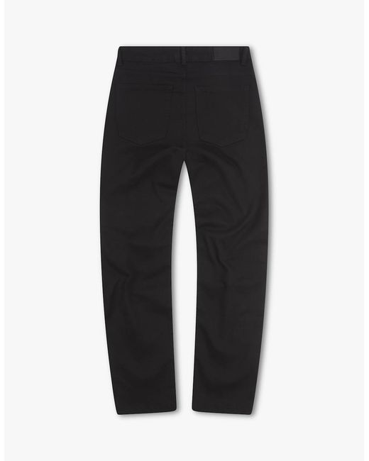 Vingt Quatre Denim Black Vingt Quatre Straight Fit Stay Jeans