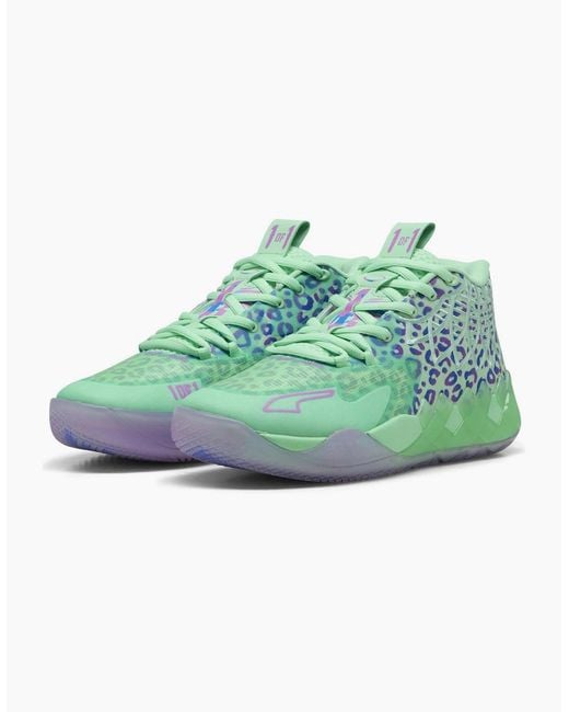 PUMA Green Doo Basketball Trainers for men