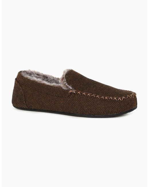 Goodyear Brown Hendrix Full Slippers for men