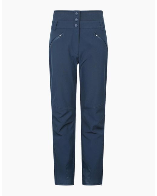 Mountain Warehouse Blue Ladies Avalanche Recco High Waist Ski Trousers