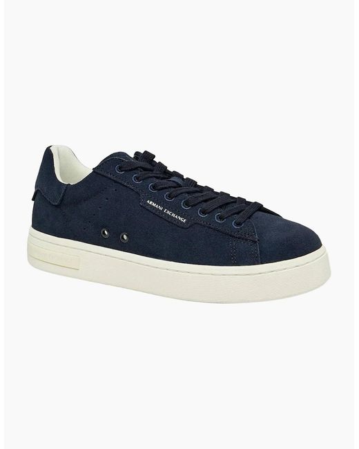ARMANI EXCHANGE Blue Trainer Deep for men