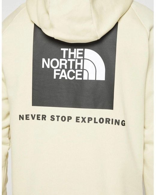 The North Face Natural Raglan Box Hoodie for men