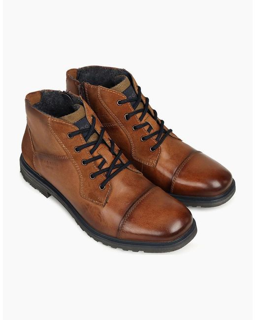 Bugatti Brown Arran Boots for men