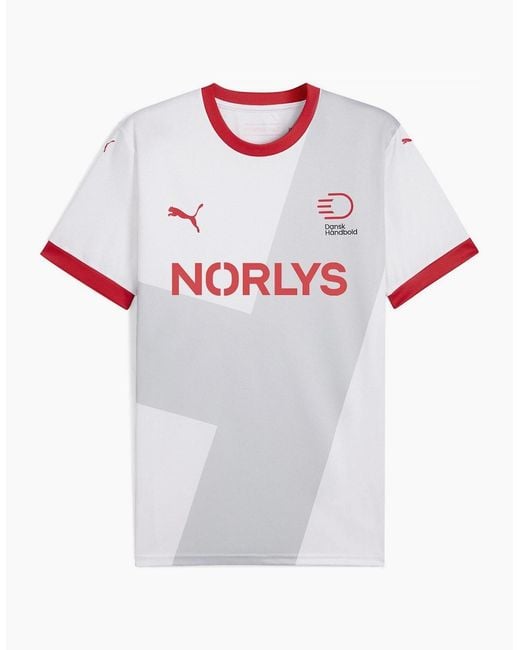 PUMA White Dhf Away Jersey T-Shirt for men