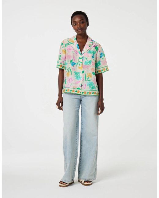 FABIENNE CHAPOT Green Brock Blouse