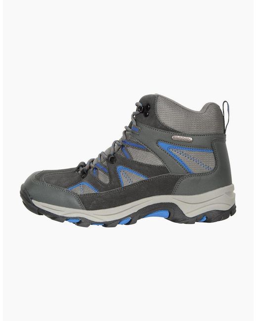Mountain Warehouse Gray Rapid Suede Hiking Boots for men