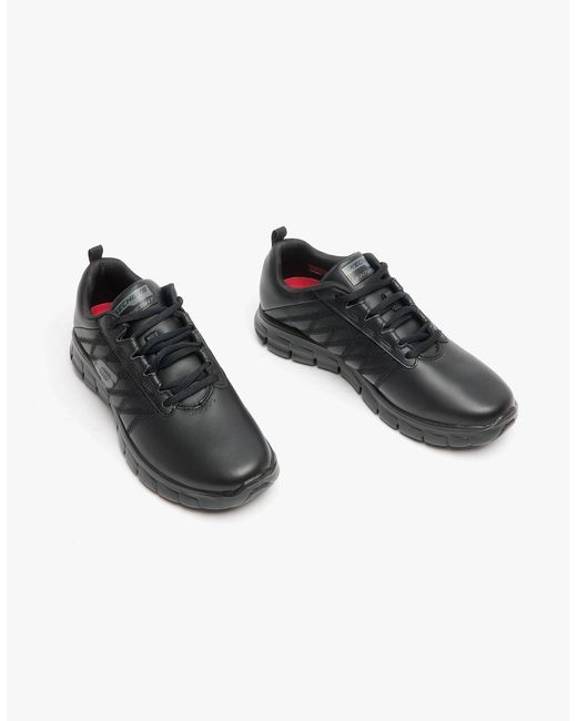 Skechers Black Work 76576Ec Sure Track Erath Sr Occupational Shoes