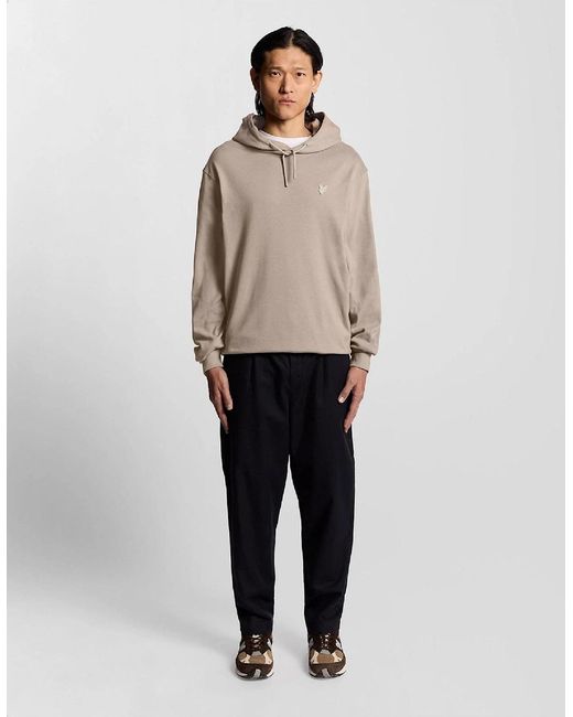 Lyle & Scott Natural And Pullover Hoodie for men