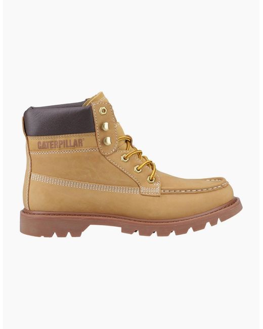 Caterpillar Natural Colorado Moc Toe Boots for men