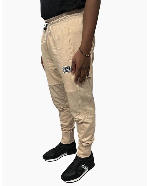 EA7 Natural Cargo Jogger for men