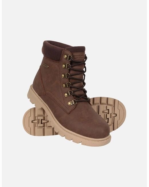 Mountain Warehouse Brown Ladies Vienna Waterproof Boots