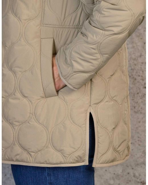 Live Unlimited London Blue Stone Quilted Jacket