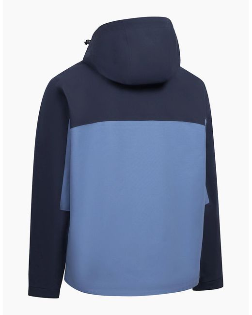 Trespass Blue Ewen Waterproof Jacket for men