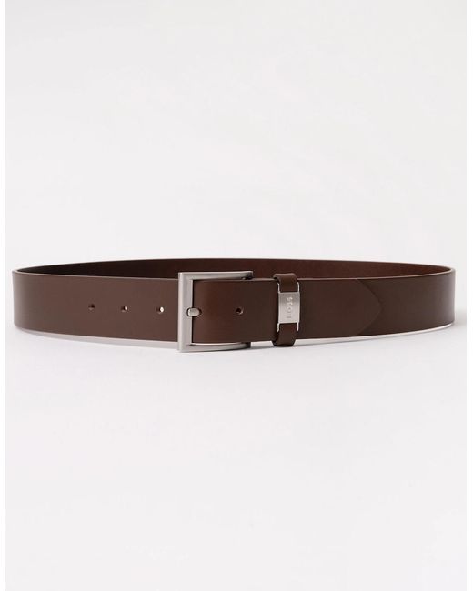 Boss Brown Boss Connio Leather Belt Nos for men