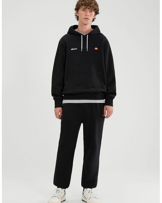 Ellesse Black Traccota Oh Hoody & Jog Pant Set for men