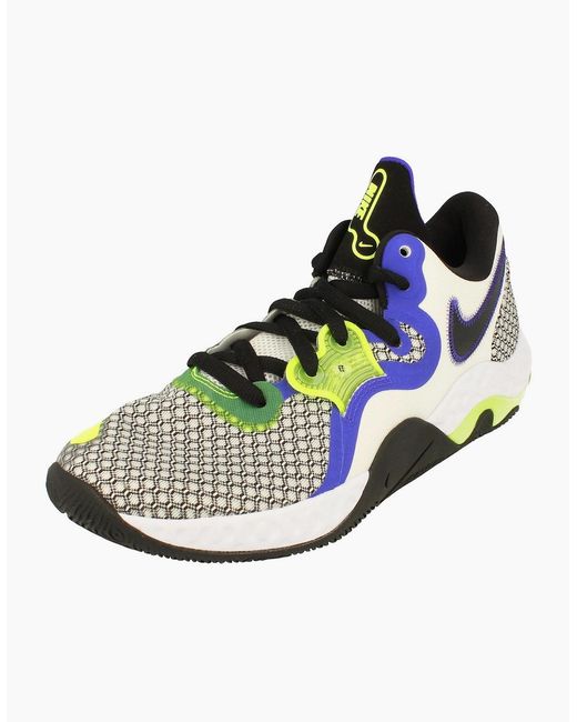 Nike White Renew Elevate Ii Basketball Trainers Cw3406 101 for men