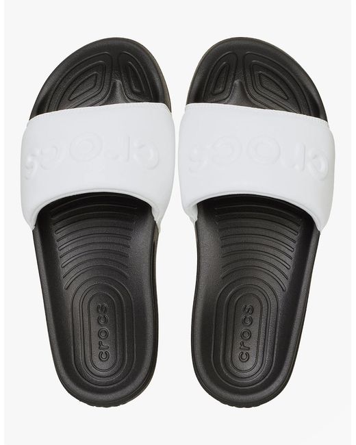 CROCSTM White All Day Sliders for men