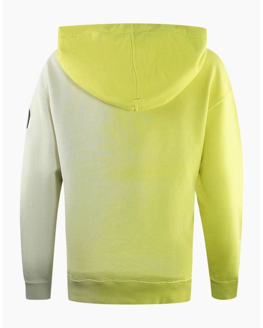 Parajumpers Green Cher Shaded Brand Logo Faded Hoodie
