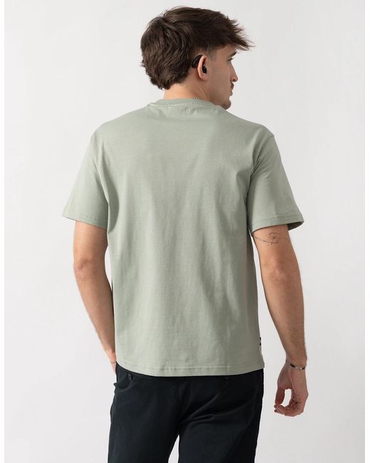 Aquascutum Green Small Logo T-Shirt for men