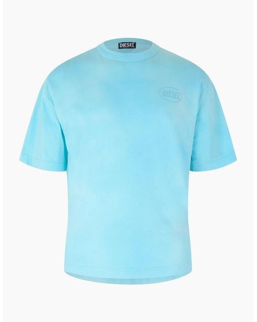 DIESEL Blue T Wash Out Ma for men