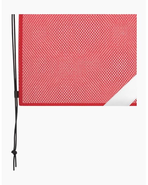 Speedo Red Xl Team Logo Mesh Drawstring Bag