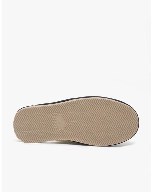 Hush Puppies Blue Arianna Suede Mule Slippers
