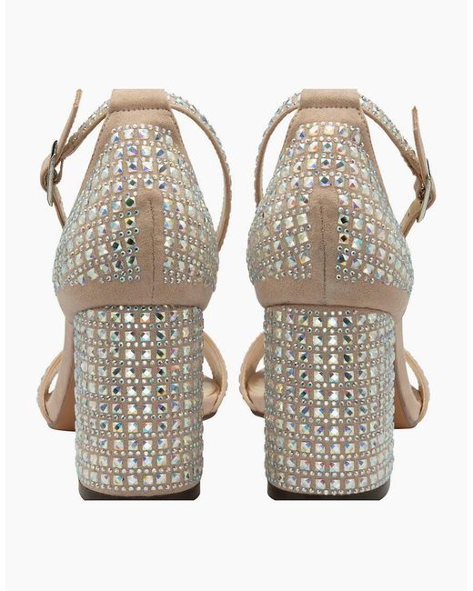 Lotus Metallic Marquesa Heeled Sandals