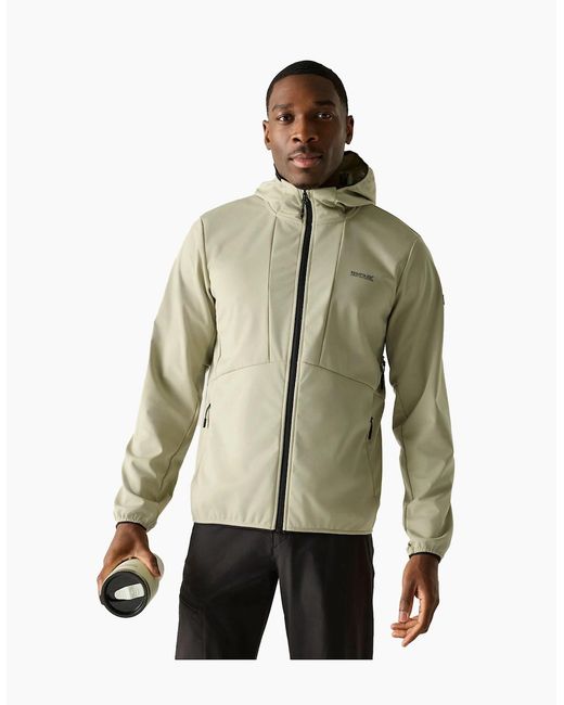 Regatta Green Tredmoor Soft Shell Jacket for men