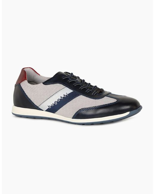 Bugatti Blue Truman Trainers for men