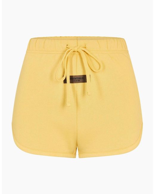 Fear Of God Yellow Beach Shorts