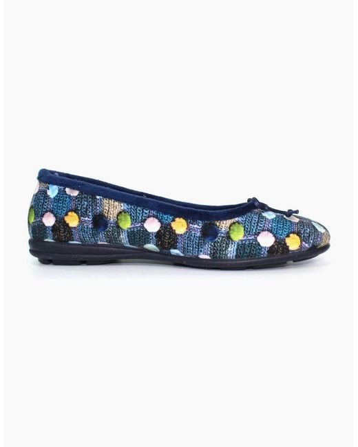 Lunar Blue Magic Slippers