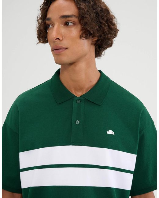 Ellesse Green Sbarri Polo for men
