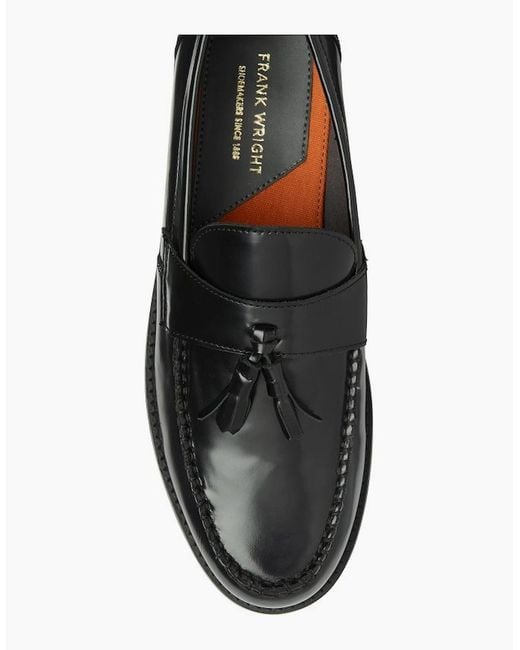 Frank Wright Black Bounty Loafers for men