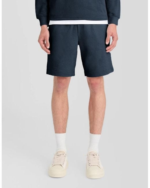 Lyle & Scott Blue Everyday Cotton Sweat Shorts for men