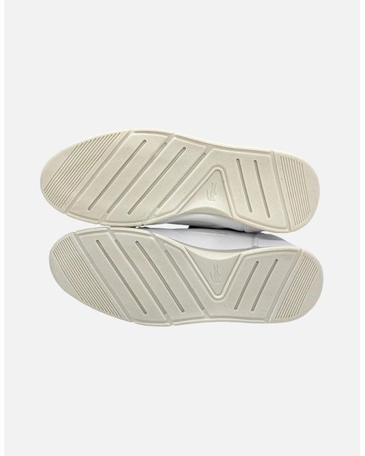 Lacoste White Menerva Sport Trainers for men