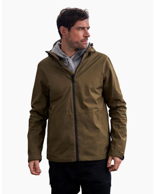 Mountain Warehouse Green Covert Waterproof Jacket for men
