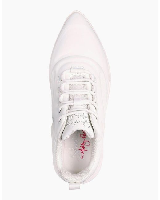 Skechers Pink Hot Melt Embossed Neoprene Low Top Trainers
