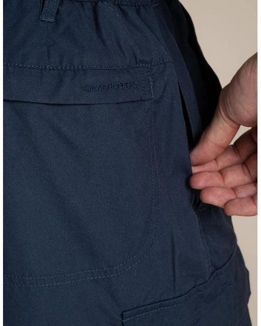 Craghoppers Blue Kiwi Long Shorts for men
