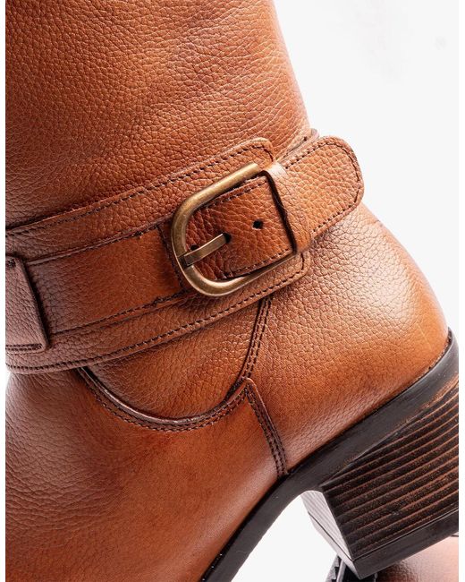Lotus Brown Osmond Ankle Boots Tan