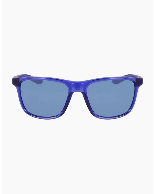 Nike Blue Ascent Square Sunglasses for men