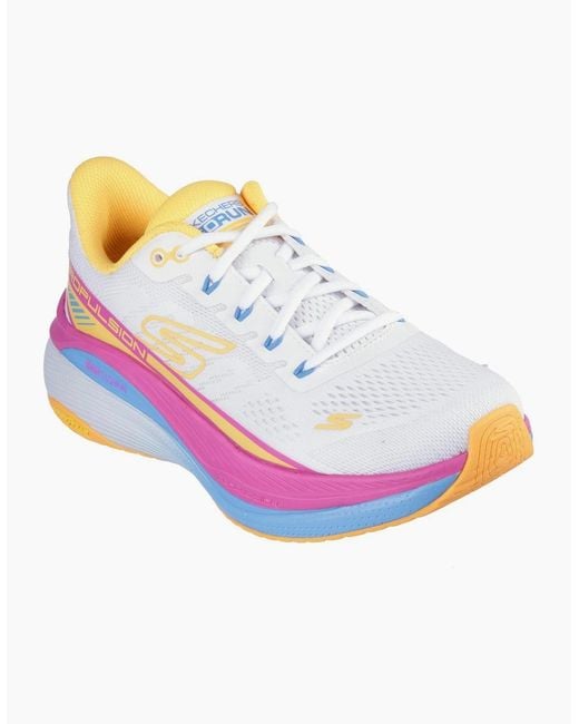Skechers Pink Max Cushioning Propulsion Trainer