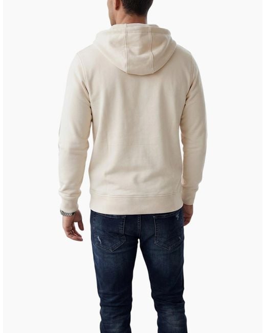 Tommy Hilfiger Natural Hoodie Cotton Top for men