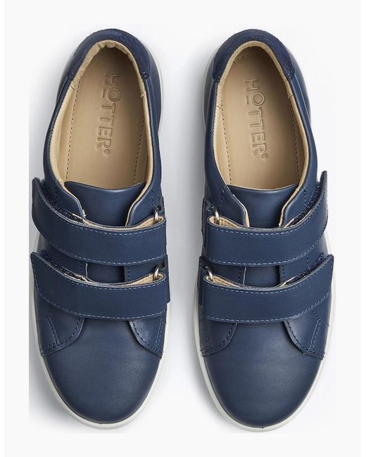 Hotter Blue Wave Casual Slip On Shoes