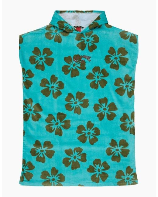 Billabong Blue Poncho Hooded Towel