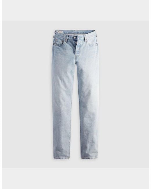 Levi's Blue 501 90S Straight Leg Jeans