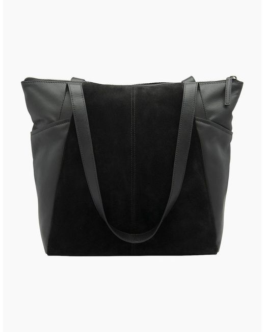 Lotus Black Amelie Tote Bag