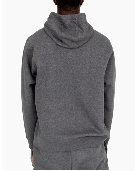 Nike Gray Team Club 20 Hoodie for men