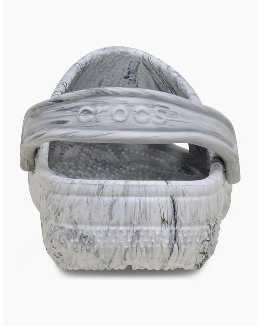 CROCSTM Gray Classic Marbled Clogs
