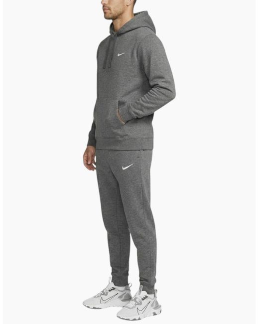 Nike Gray Club Fleece Tracksuit Winter Pullover Sportswear for men